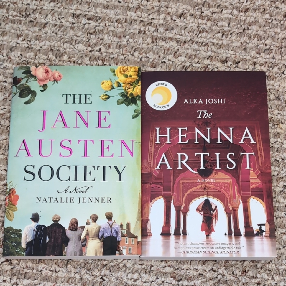 The Jane Austen Society & The Henna Artist Book Set